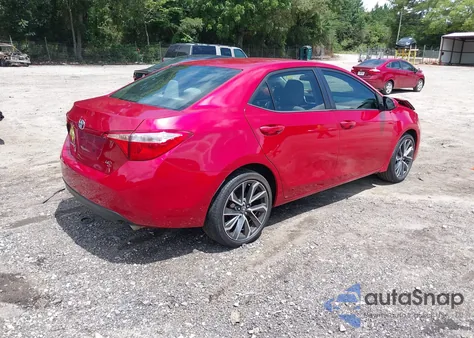 2018 Toyota Corolla Le из США, поврежденный, VIN 5YFBURHE9JP822742